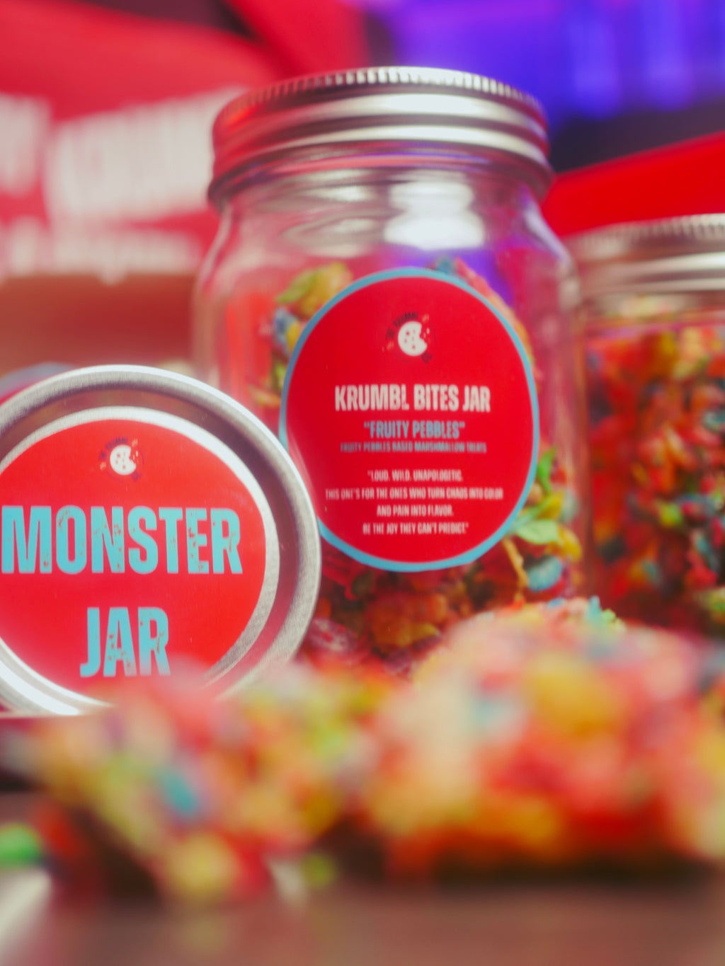 Fruity Pebble Krumbl Bites