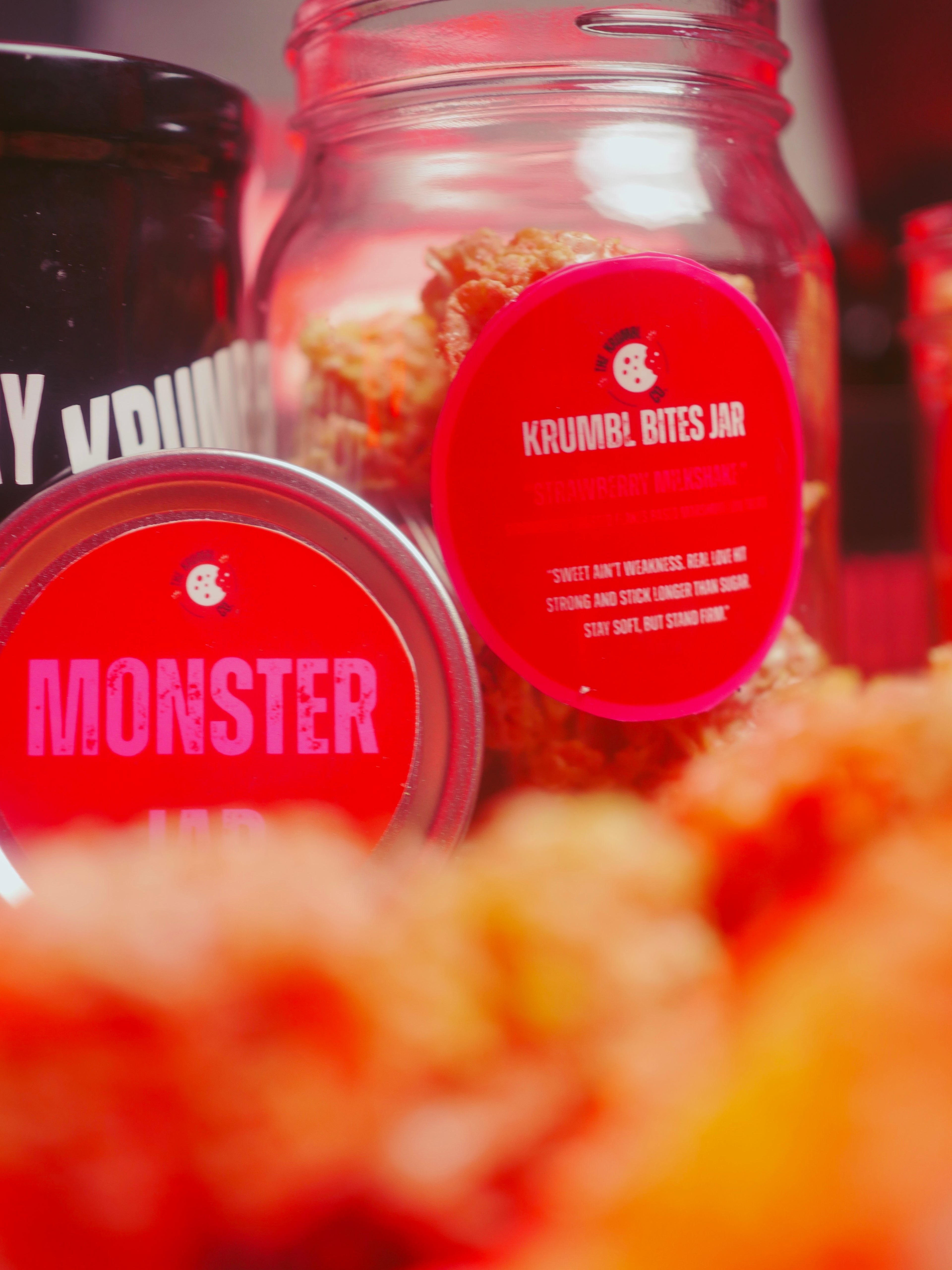 Strawberry Milkshake Krumbl Bites