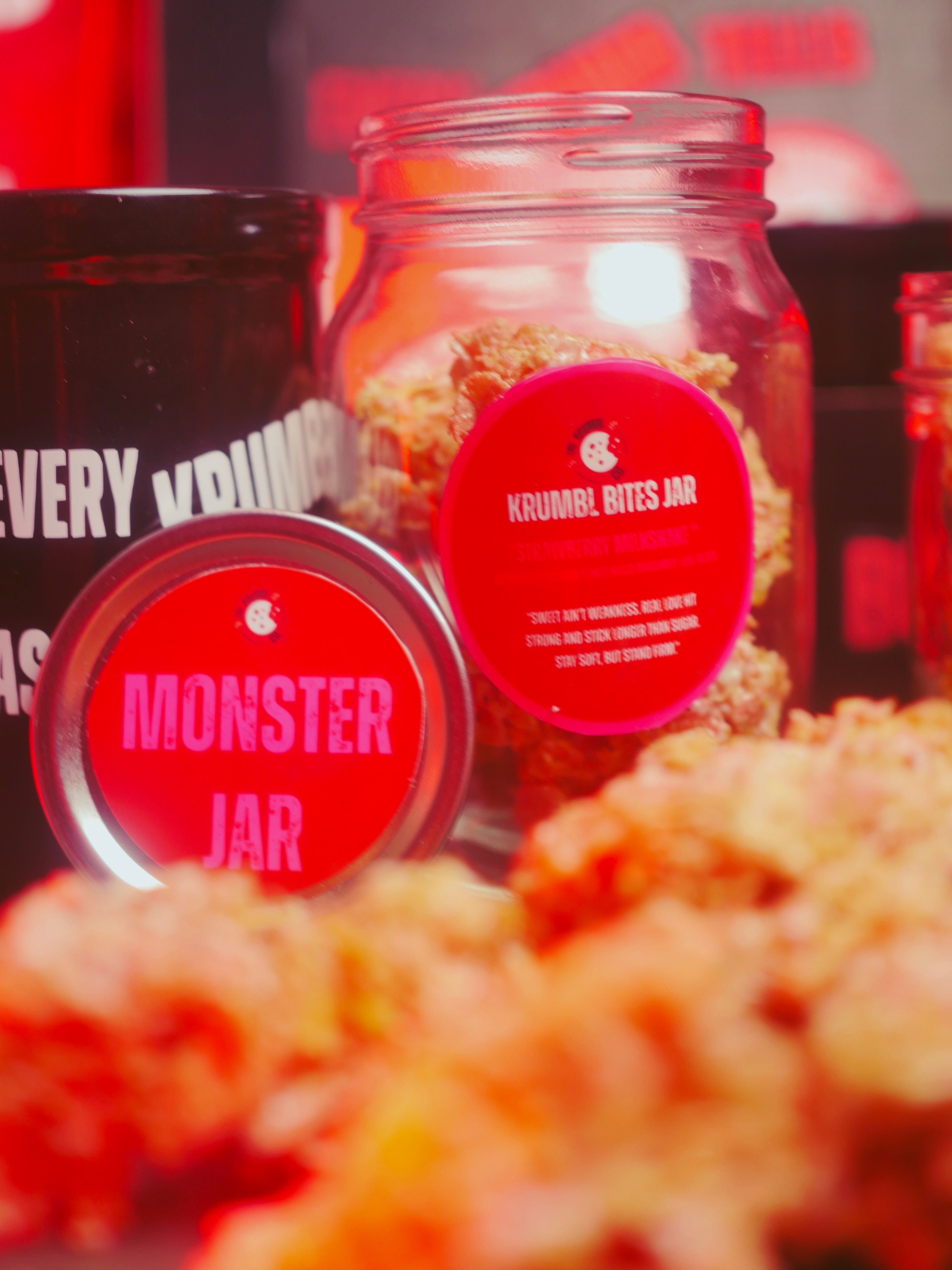 Strawberry Milkshake Krumbl Bites