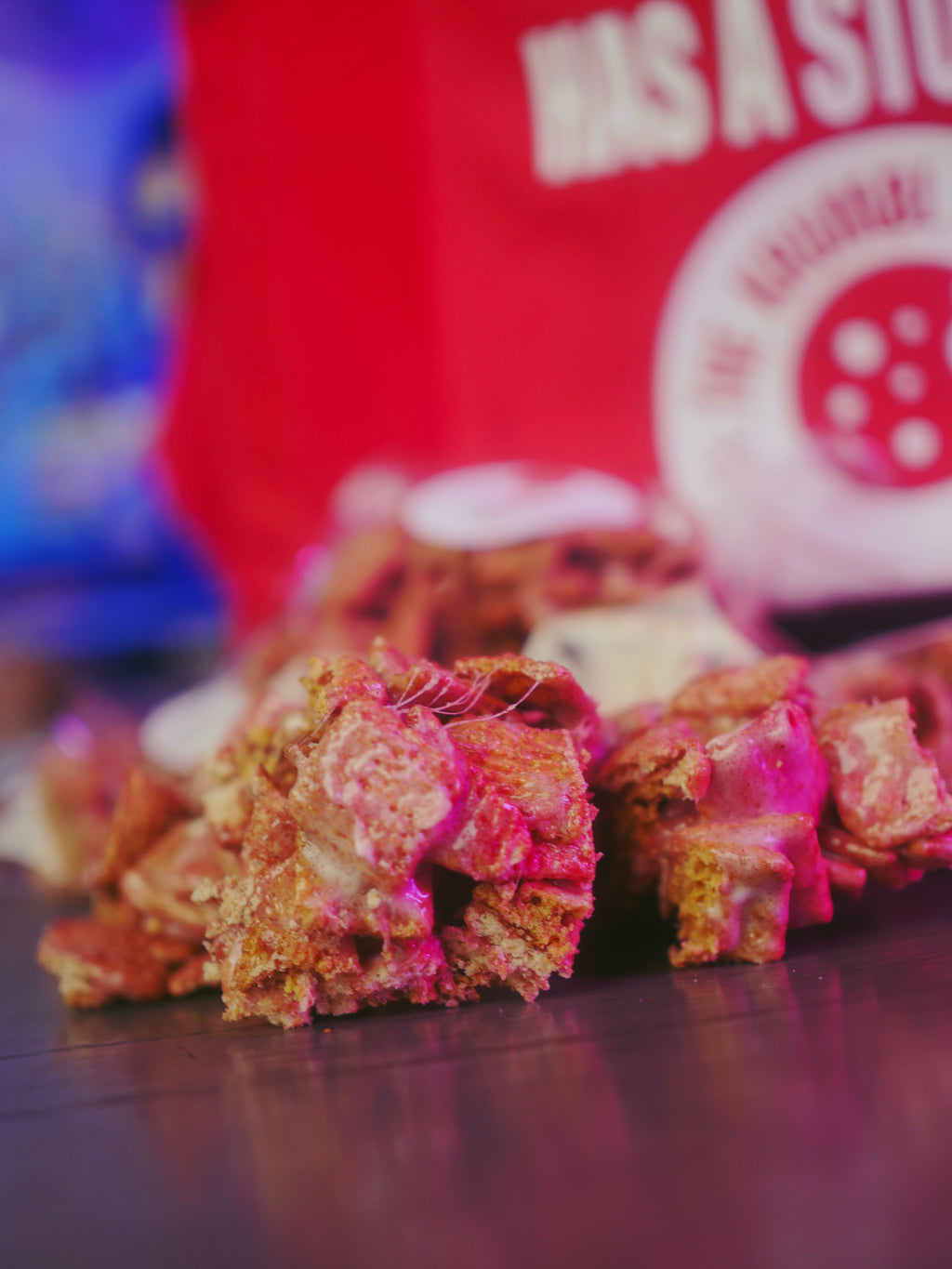 Krumbl Coal – Rice Krispy Clusters