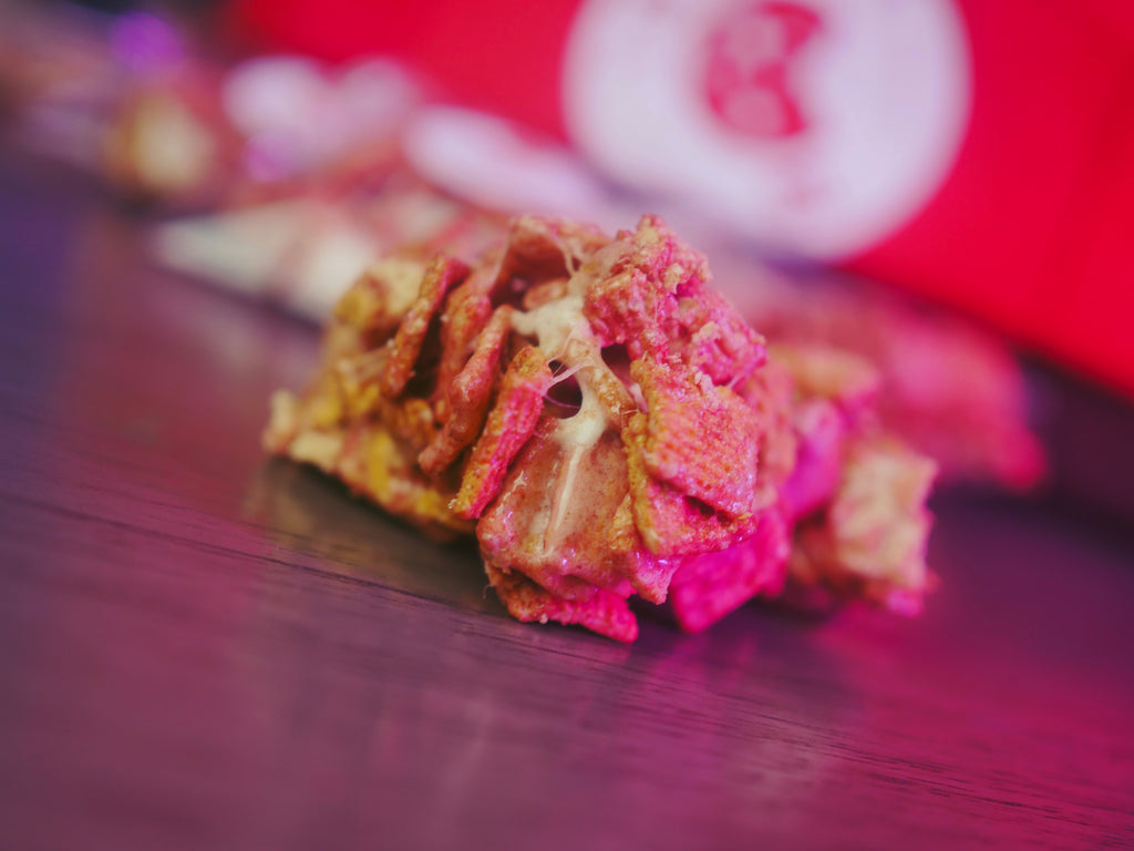 Krumbl Coal – Rice Krispy Clusters