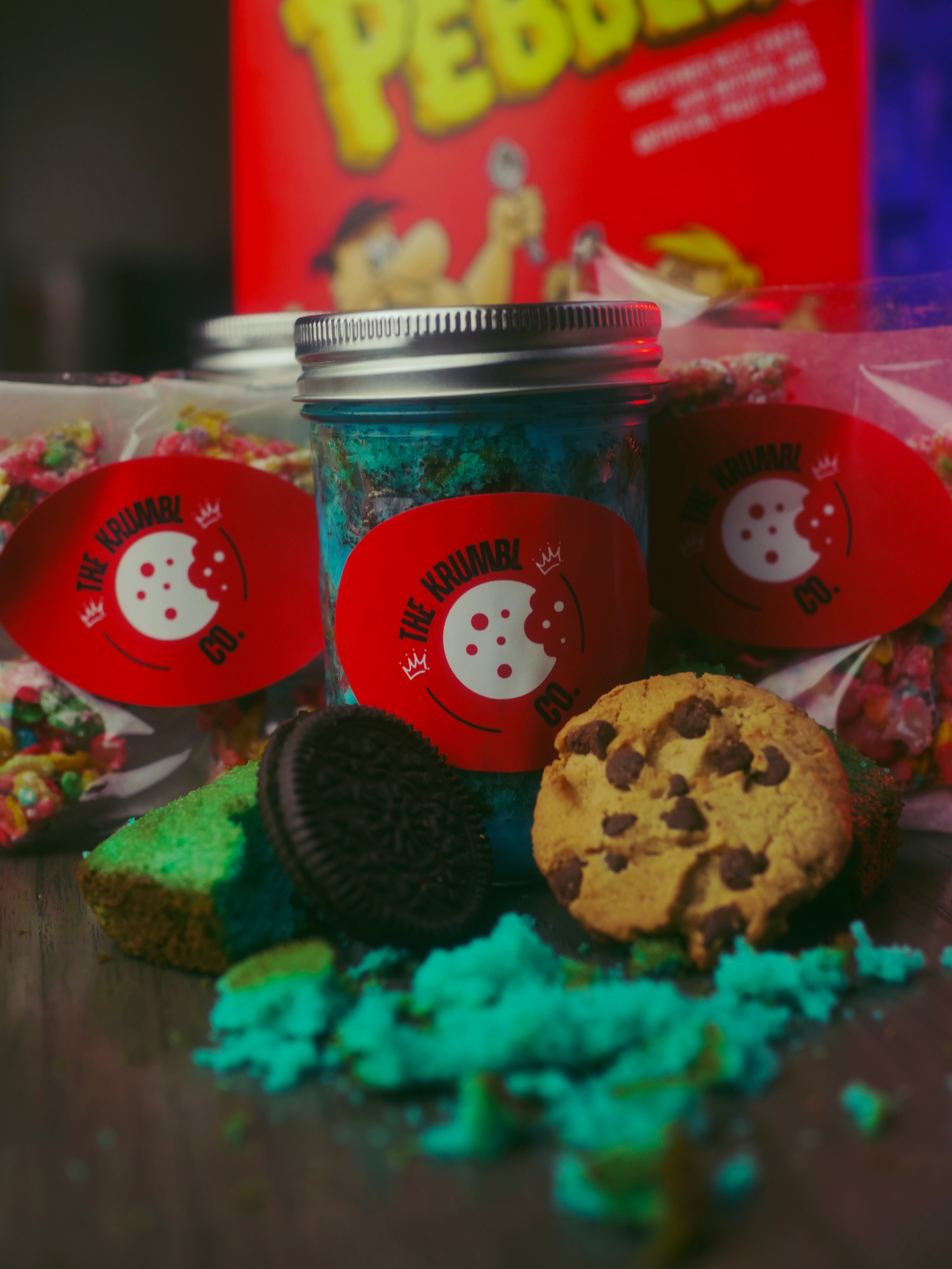 “Cookie Monster” Krumbl Jar (8oz)